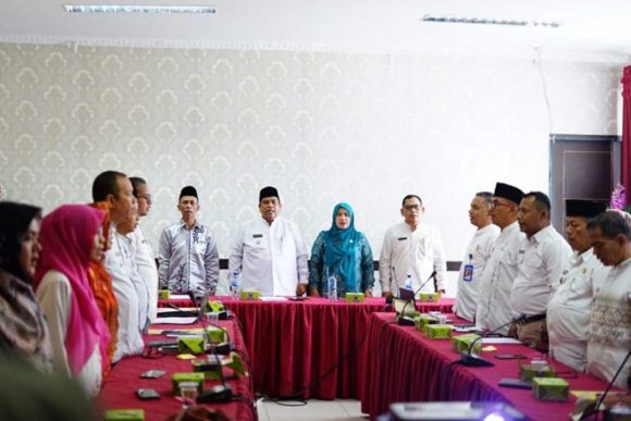 Gelar Raker Penanggulangan Bencana, Bupati Suhatri Bu: Tingkatkan Kewaspadaan Bagi Masyarakat di Daerah Rawan Bencana