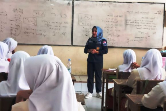 Kemenkumham Sumbar Kampanyekan Sikap Anti-Perundungan di SMA Pertiwi 1 Padang