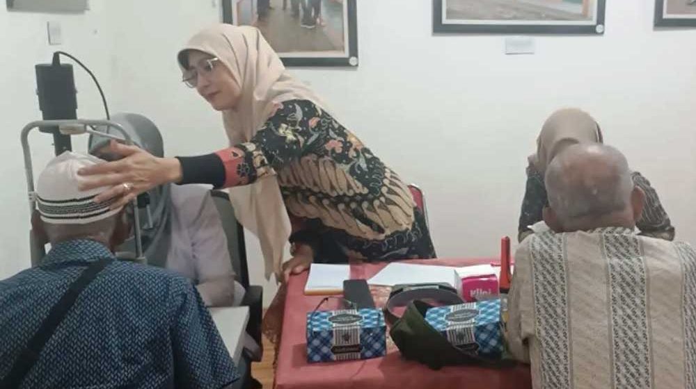 LKBN ANTARA Biro Sumatera Barat Gelar Pemeriksaan Mata Gratis untuk Merayakan HUT ke-86
