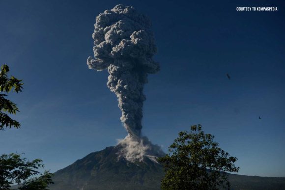 Gunung Marapi Meletus