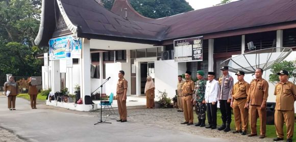 Apel Gabungan Perdana Kecamatan Batang Anai Tahun 2024: Menjaga Netralitas ASN Demi Pemilu Damai