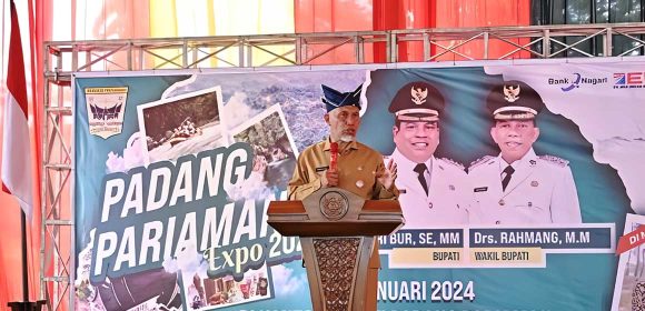 Padang Pariaman Expo 2024: Gubernur Sumatera Barat Apresiasi Pertumbuhan Ekonomi Tinggi di Kabupaten Padang Pariaman