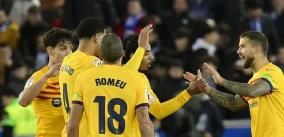 Kemenangan Dramatis Barcelona 2-1 atas Celta Vigo Lewandowski Jadi Pahlawan dengan Penalti Kontroversial