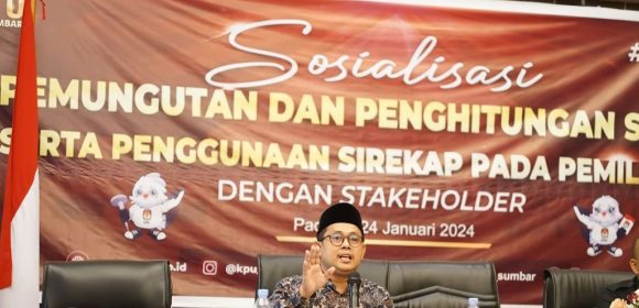 Klarifikasi KPU Sumatera Barat Tidak Ada Diskualifikasi Delapan Partai Politik di Pemilu 2024