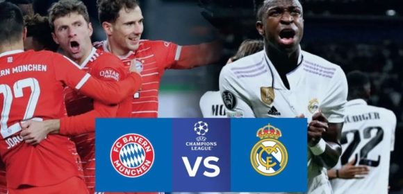 Pertandingan Leg Pertama Semifinal Liga Champions: Real Madrid Bermain Imbang dengan Bayern Muenchen 2-2