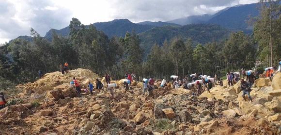 longsor papua nugini