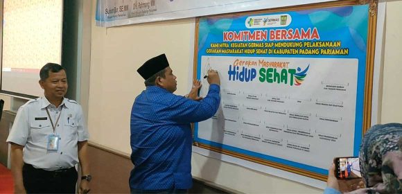 Pemerintah Kabupaten Padang Pariaman Gelar Pertemuan Terkait Gerakan Masyarakat Hidup Sehat