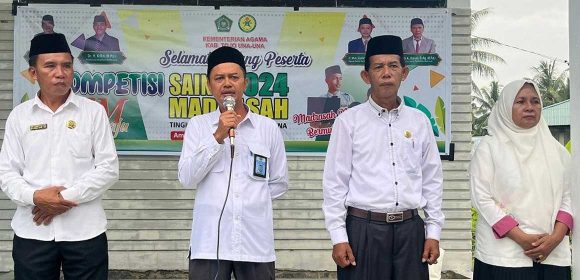 Pembukaan Resmi Kompetisi Sains Madrasah Tingkat Kabupaten oleh Kepala Kantor Kementrian Padang Pariaman Agama