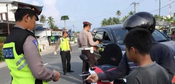 Polres Agam Terapkan 36 Tilang dan 255 Teguran Selama Operasi Patuh Singgalang