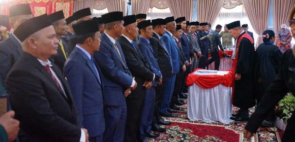Anggota DPRD Terpilih Kabupaten Padang Pariaman Resmi Dilantik