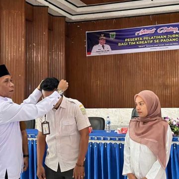 Diskominfo Padang Pariaman Gelar Pelatihan Jurnalistik