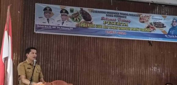 Kampanyekan Gemar Makan Ikan, Forikan Padang Pariaman Menggelar Lomba Masak Ikan