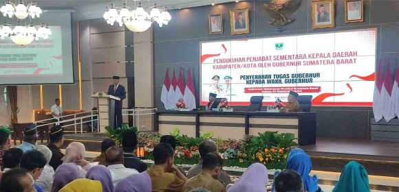 Audy Joinaldy Ditunjuk Sebagai Plt. Gubernur Sumbar