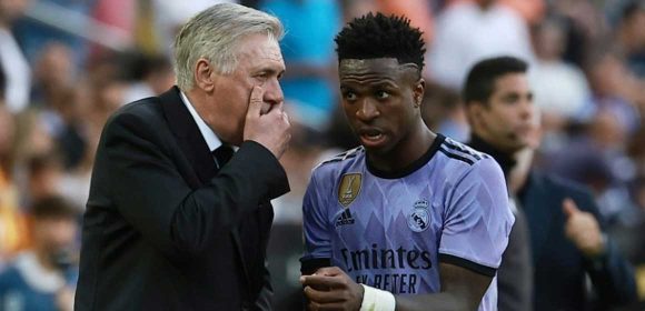 Ancelotti Ungkap Keyakinan terhadap Vinicius Jr Akan Raih Ballon Dor 2024