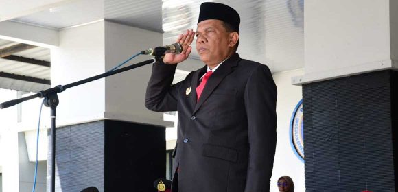 Plt Bupati Padang Pariaman Drs Rahmang MM Berperan Sebagai Inspektur Upacara Pada Peringatan Sumpah Pemuda ke 96