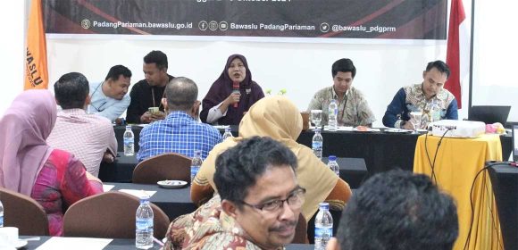 Rapat Bawaslu Bersama Pemkab Padang Pariaman Fokus pada Perencanaan Pilkada 2024