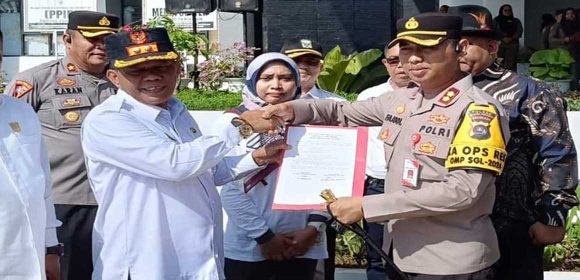 Pemkab Padang Pariaman Gelar Apel Kesiapsiagaan Petugas Linmas Pilkada 2024