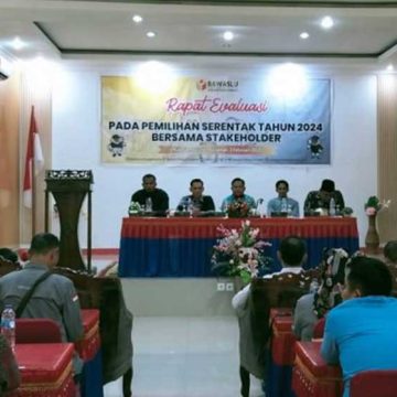 Bawaslu Padang Pariaman Gelar Rapat Evaluasi Pemilu 2024