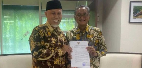Mahyeldi Temui Menteri PU, Bahas Percepatan Infrastruktur Di Sumbar
