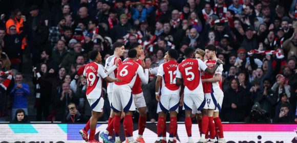The Gunners Menang 5-1 Atas Manchester City