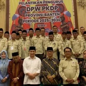 DPW PKDP Banten Resmi Dilantik oleh Bupati JKA Periode 2025–2030 Dihadiri Menteri Desa dan Tokoh Nasional