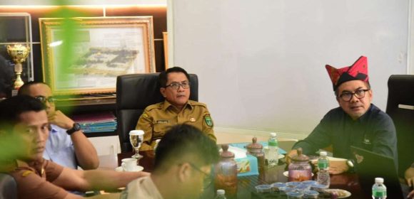 Bupati JKA Terima Audiensi PT SMI Untuk Membahas Rencana Pembangunan RS Tipe D di Sungai Limau