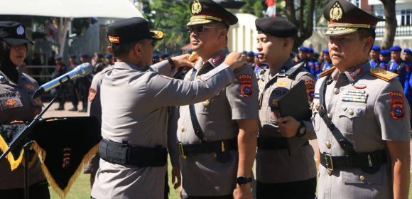 Upacara Sertijab Wakapolda Dipimpin Kapolda Sumbar, Brigjen Pol. Solihin Resmi Menjabat