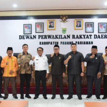 DPRD Gelar Paripurna, Pemkab Resmi Ajukan Revisi KUA-PPAS 2025 Padang Pariaman