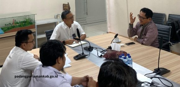 Tak Ingin Pembangunan di Padang Pariaman Jalan di Tempat, Bupati JKA Perkuat Koordinasi dengan Kementerian PUPR