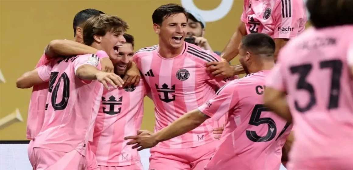 miami Messi Bawa Inter Miami ke Final Leagues Cup 2025, Dua Gol Spektakuler Hantam Orlando City!