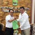 Bahas Pembenahan TPA Ladang Laweh, Bupati Padang Pariaman Terima Audiensi Kepala Pusdal Wilayah Sumatera