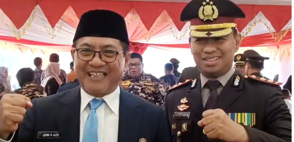 Bupati Jhon Kenedy Azis Sampaikan Ucapan Selamat HUT ke-80 TNI: “TNI Sebagai Garda Terdepan Penjaga Kedaulatan Bangsa”