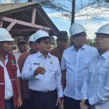 KAMPUNG NELAYAN Bupati Padang Pariaman Tinjau Proyek Kampung Nelayan, Target Rampung Sebelum Desember