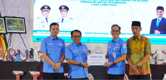 Bupati JKA Sampaikan Harapan “Perumda Air Minum Tirta Anai Teruslah Berbenah dan Layani Masyarakat dengan Sepenuh Hati”