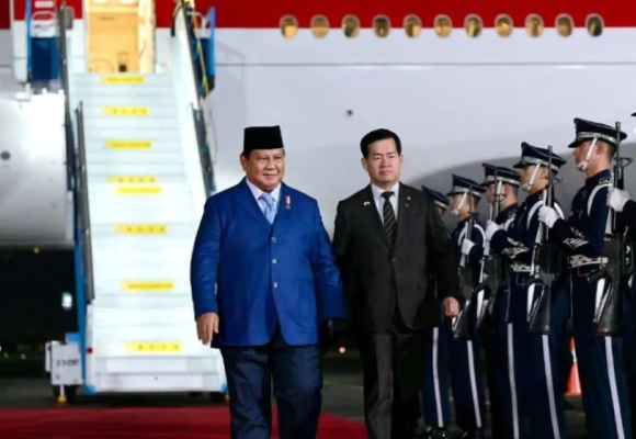 WEBSITE (76) Presiden Prabowo tiba di Korsel untuk hadiri KTT APEC
