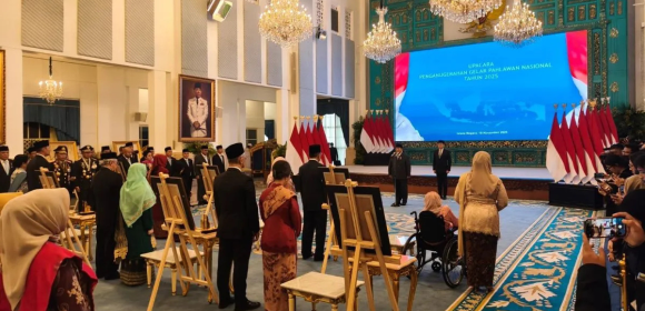 Presiden Prabowo Anugerahkan Gelar Pahlawan Nasional Kepada 10 Tokoh