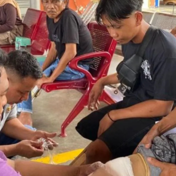 Disabilitas Fisik Agam Dapat Bantuan Kaki Palsu Dari PT Angkasa Pura