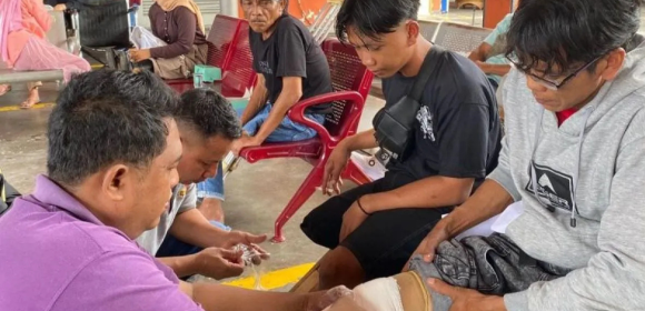 Disabilitas Fisik Agam Dapat Bantuan Kaki Palsu Dari PT Angkasa Pura