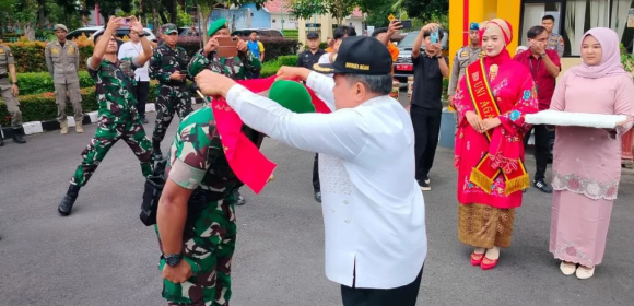 Bupati Agam Sambut Kedatangan Batalyon TP 897 Singgalang