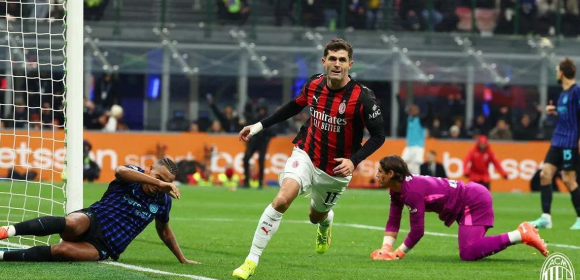 Christian Pulisic Bawa AC Milan Menang Tipis 1-0 Atas Inter Milan
