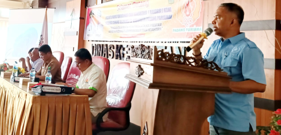 Rakorsi KONI Padang Pariaman Bahas Persiapan Musorkablub