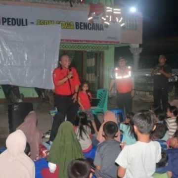 WEBSITE (28) Pulihkan Psikologis Anak Terdampak Banjir, Semen Padang Adakan Trauma Healing Di Salareh Aia