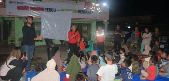 WEBSITE (28) Pulihkan Psikologis Anak Terdampak Banjir, Semen Padang Adakan Trauma Healing Di Salareh Aia