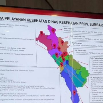Sumbar Lakukan Penguatan Tenaga Kesehatan Ke Lokasi Terdampak Bencana