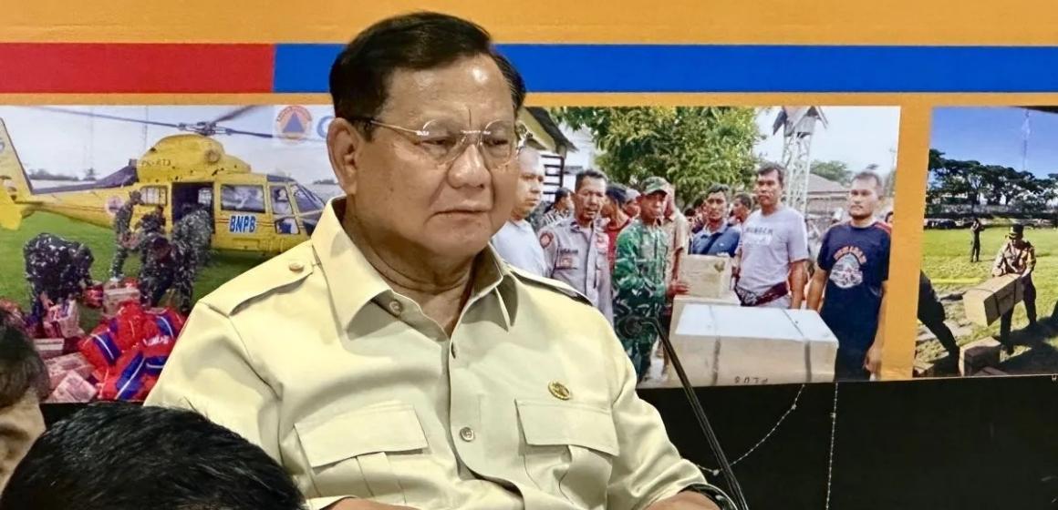 WEBSITE (32) Prabowo Setuju Bantuan Rp60 Juta Per Rumah Bagi Hunian Rusak Pengungsi