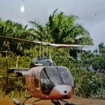 Satu Helikopter Antar Bantuan Logistik Bencana Ke Talamau