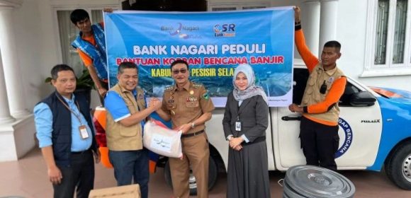 WEBSITE (51) Bank Nagari Salurkan Bantuan Kemanusiaan untuk Korban Banjir di Pesisir Selatan