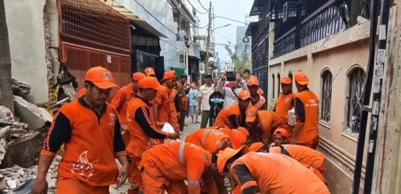 Ledakan Tabung Gas Di Jakarta Barat, Korban Terlempar Ke Luar Rumah Hingga Luka Parah