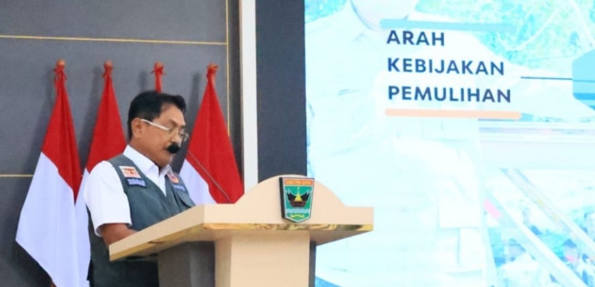 WEBSITE (98) Rakor Sinergitas R3P, Bupati JKA Paparkan Dampak Bencana Padang Pariaman dengan Kerugian Capai Rp3,65 Triliun