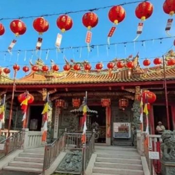 Imlek 2577 Kongzili di Pondok Kota Padang, Harmoni Budaya dari Lampion dan Barongsai